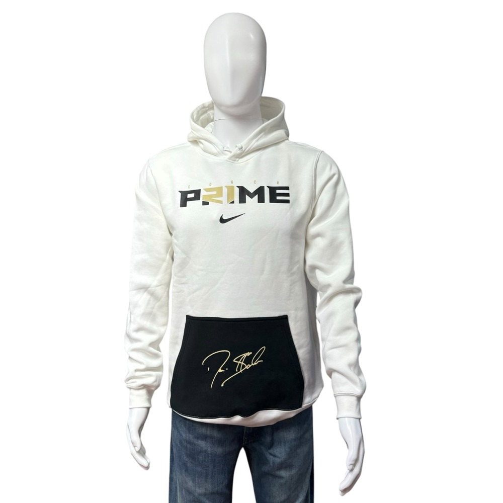Nike Men's Coach Prime Deion Sanders 2.0 Club Fleece Pullover Hoodie Size Large